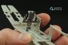 Quinta Studio QD32216 P-39Q/N Airacobra 3D-Printed coloured Interior on decal paper (KittyHawk) 1/32